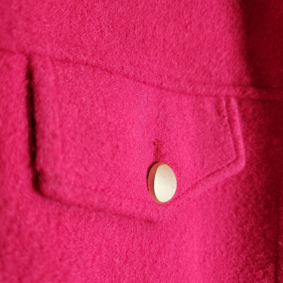 NWT Joie Faux Wool Pink Jacket. Size XS. Slightly oversized. - Picture 7 of 16